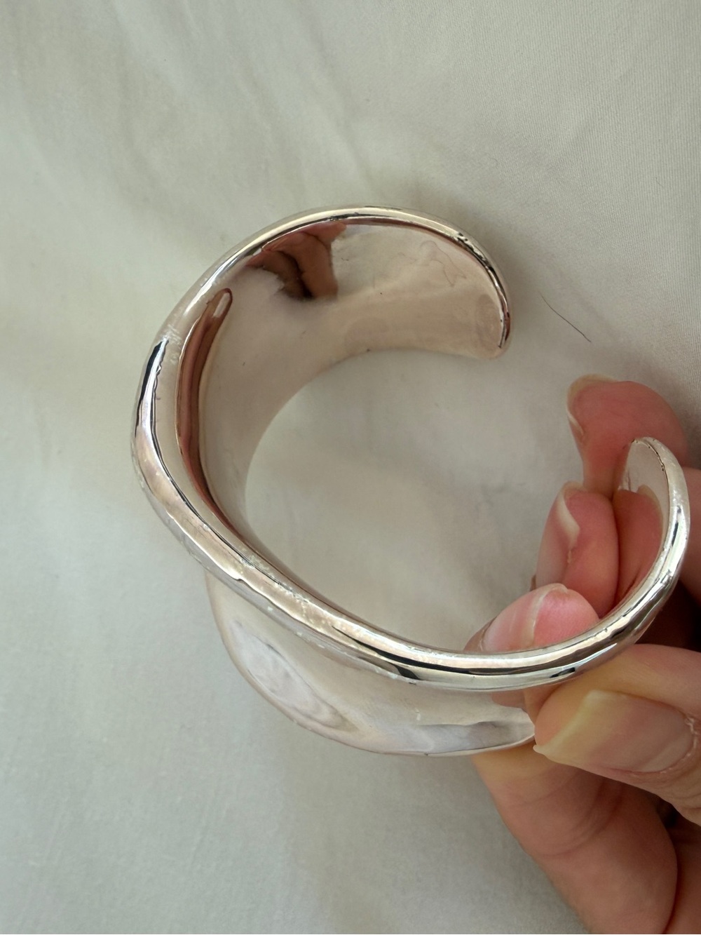 COS sculpted silver cuff - Picture 8 of 12